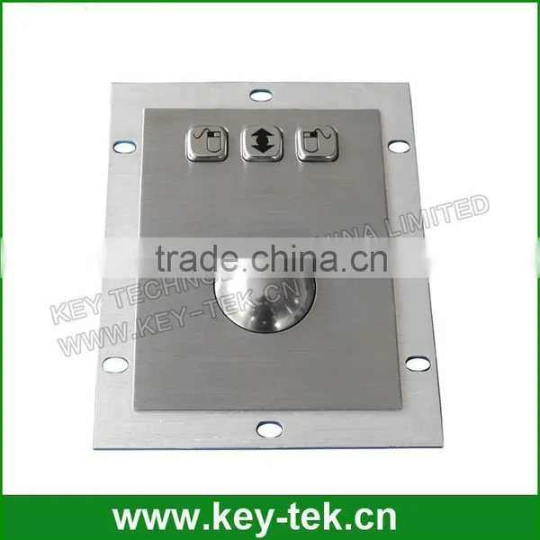Vandal Proof Stainless Steel Panel Mount Trackball photo-2