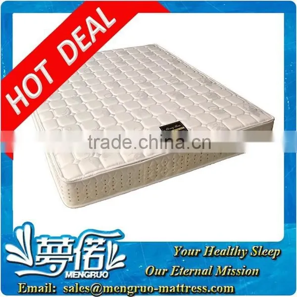 Top Zipper Design Pocket Spring Mattress Innerspring Commercial Mattress