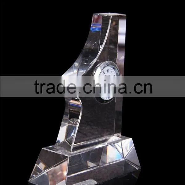New Crystal Clock Table Decoration photo-2