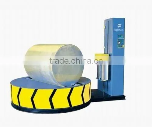 Pallet Paper Roll Stretch Film Wrapper/ Paper Roll Wrapping Machine With CE