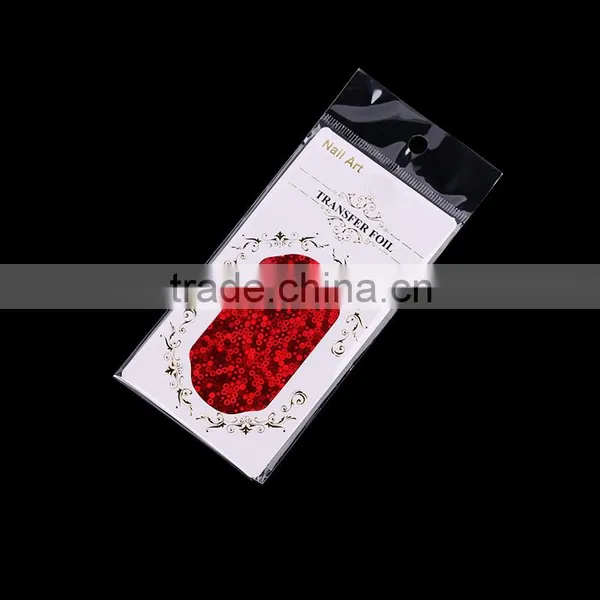 Newest 8 Clolors Nail Art Transfer for Aluminium Nail Foil Sticker Tips photo-2