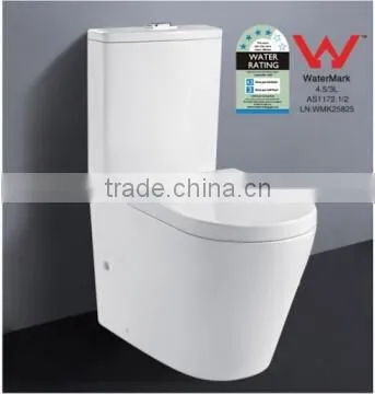 2015 New Tow Piece Ceramic Watermark Toilet Closet