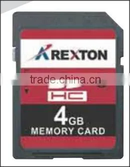 High Performance SD & Micro SD Card-RXT-MC-4GB