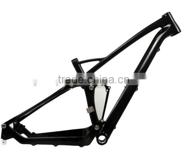 650B Full Suspension MTB Carbon Frame with Disc Brakes,27.5er Full Suspension Frame