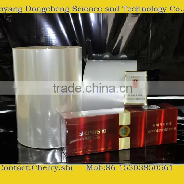 25 Microns Bopp Film/cigarette BOPP FIlm/micron Bopp Film
