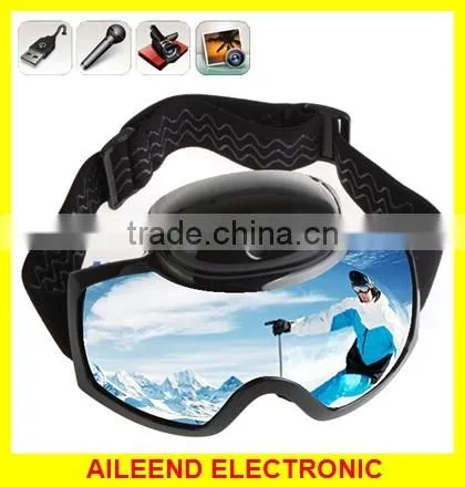 720p Ski Sport Goggles Glasses With 12M Pixel Video Camera Ski Goggles
