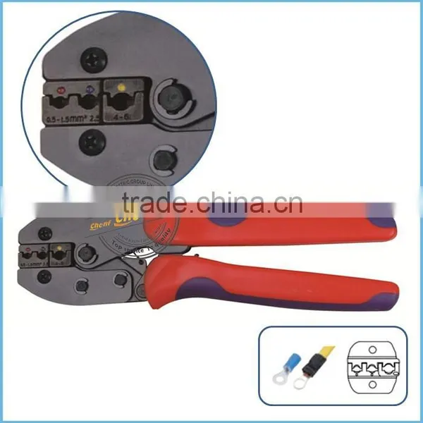 CE APPROVAL 0.5-6mm2 Terminals Crimper Hand Pliers photo-3