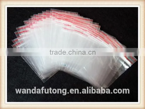 Wholesale Zlb-109 Plastic Clear Grip Seal Resealable Reusable Polyethylene Zip Lock Bags