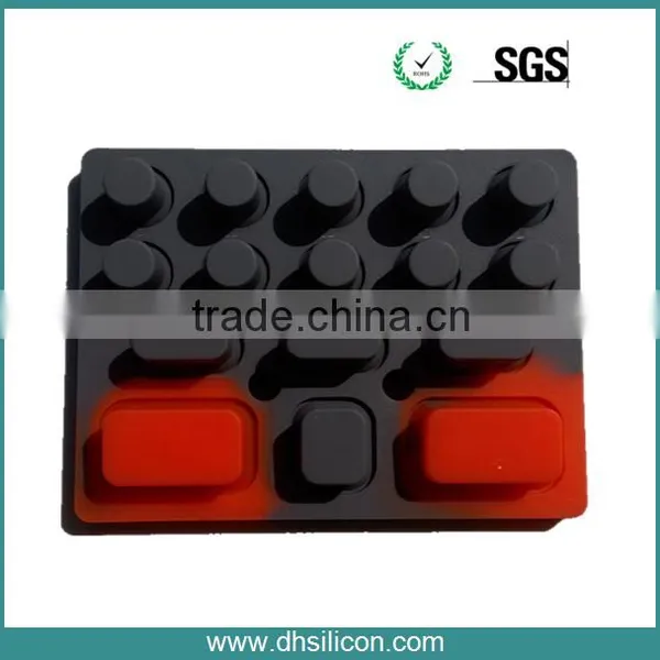 Silicon push button