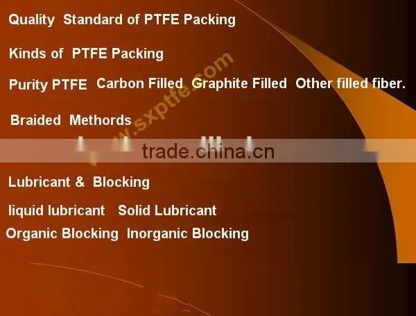 PTFE Gland Packing for Furnace Sealing photo-4
