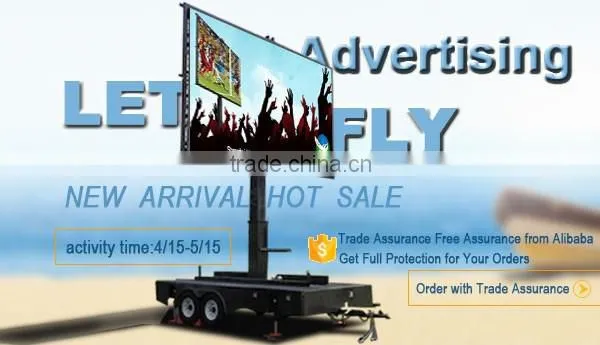 Hot Selling Customize Rental Mounted Led Video Screen Trailer photo-2