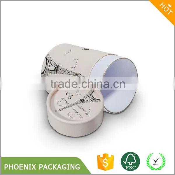Custom Gift Paper Cardboard Tube Box Cylinder Box Round Box photo-3