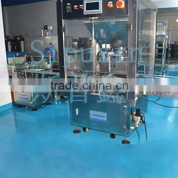 SPX Full Automatic Shampoo Plastic Bottle Cap Screwing Machine / Crown Capping Machine / Crown Capper in CHINA