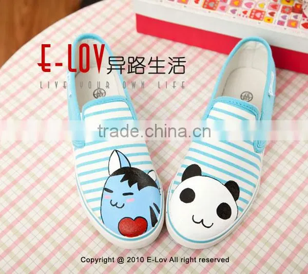 2015 Hot Sales High Quality China Woman Blue Shoes photo-2