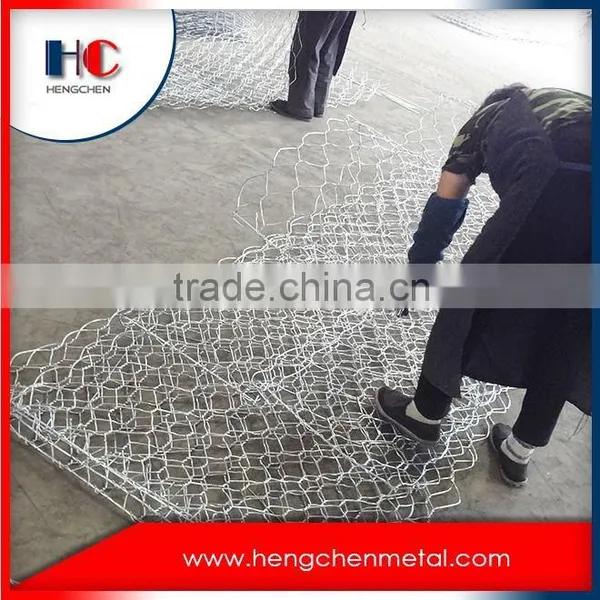 Factory Price Heavy Duty 2x1x1m Galfan or Pvc Coated Gabion Box Price photo-3