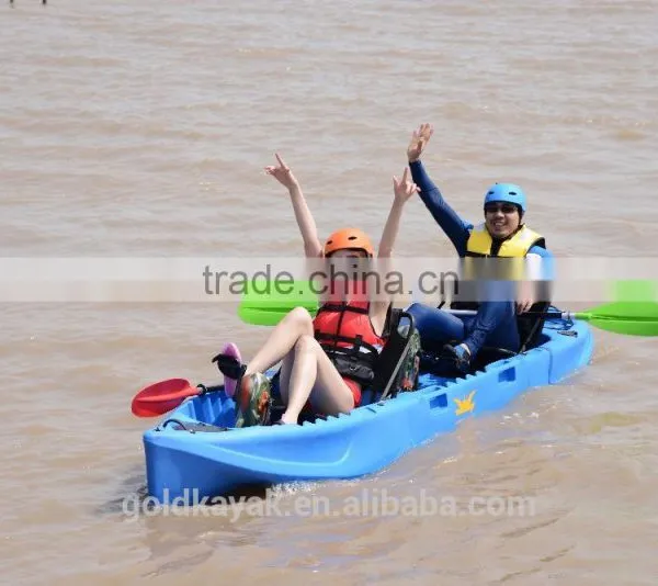 Pedal Drive Kayak Two Seat Fast Speed Freely Control Patent in All of the World photo-5