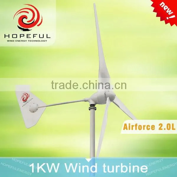 1000w Horizontal Wind Turbine Alternator Wind Generator photo-2