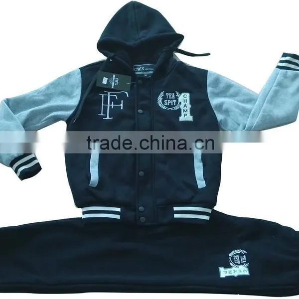 Apparel Stocks Boys Fleece Suits Boy Suit Winter Jacket photo-2