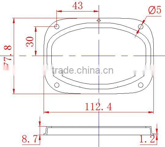 102mm COB Led Street Light Optical Glass Lens photo-6