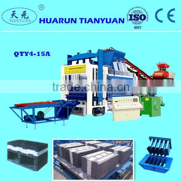 Eps Raw Material Cement Concrete Hollow Block Machine -Tianyuan Brand