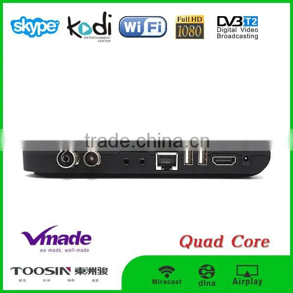 Amlogic S805 Quad Core Android 4.4 1080p Android tv Box Dvb t2 photo-5