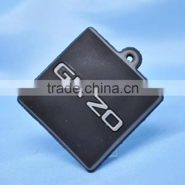 Factory Molding Black PVC Shoes Tags photo-3