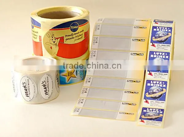 Bulk Printed Adhesive Paper Stickers Sheet photo-2