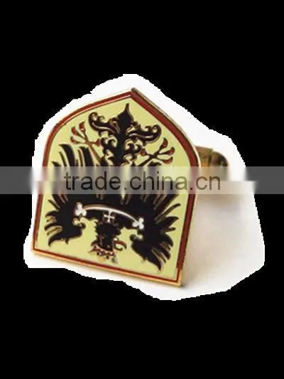 Promotional custom silver cufflinks