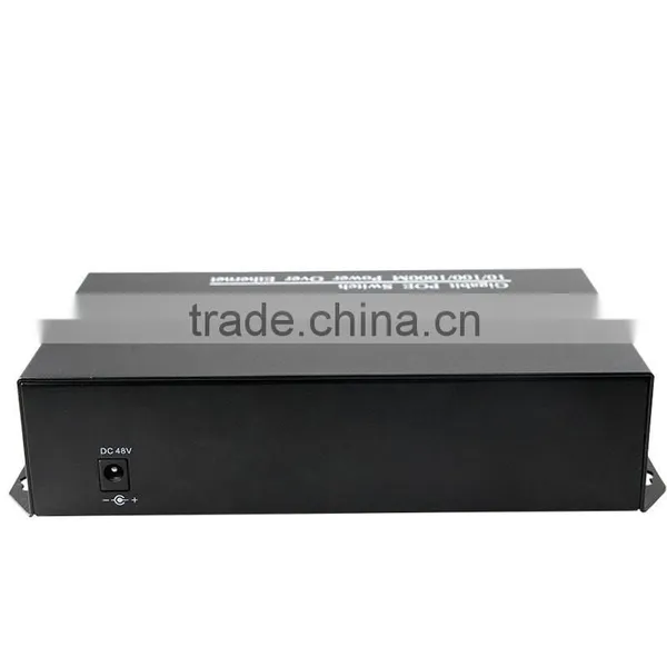 8 Port 10 100 1000mbps Poe Switch With 2 Gigabit Sfp Rj45 photo-4