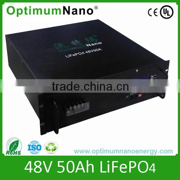 High Energy 48v 50ah Lithium Battery for Telecom Base