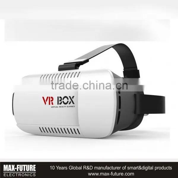 Most Portable Headset White&Black 3D VR Glasses Virtual Reality for IOS/Android Smartphone photo-2