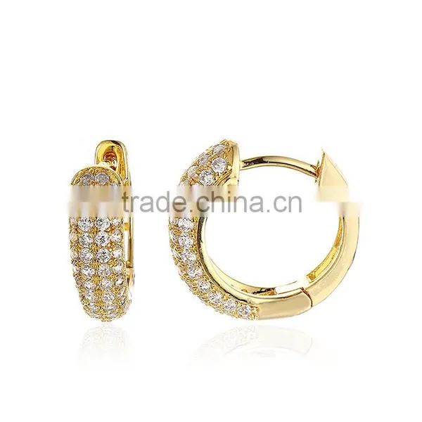 2016 Fashionable Gold Plated Designs For Girls Earrings photo-5