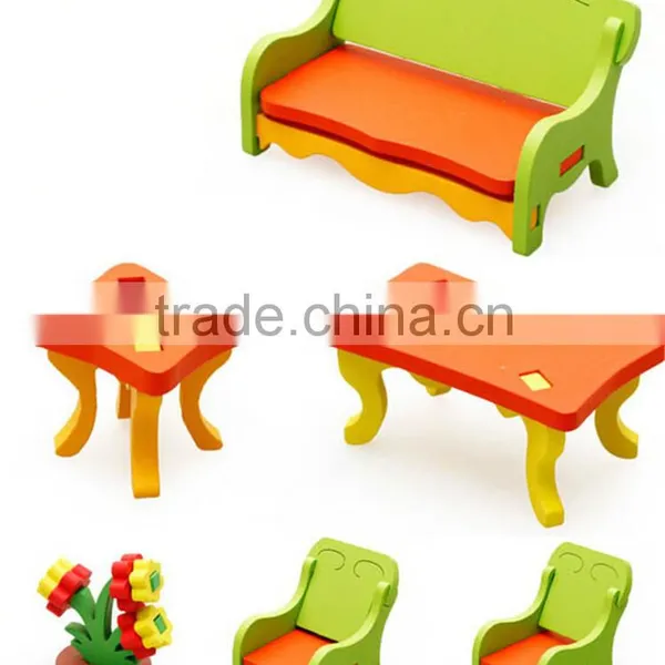 2016 Hot Design Colorful Wooden Drawing Room Jigsaw Puzzle for Kids photo-3