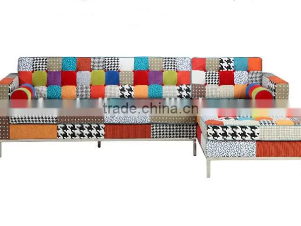 Patchwork Modern New Design Corner Sofa photo-2
