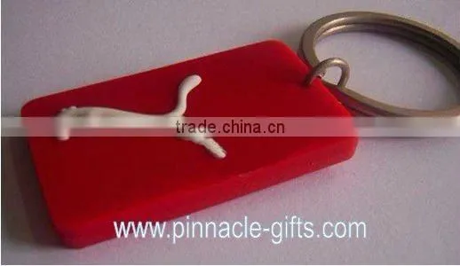 Custom Printed Promotional Pvc Reflective Keychain photo-5