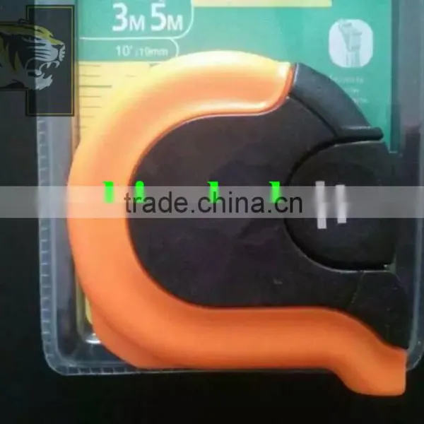 Accurate 0.01M Color ABS Crust Rubber Cover Steel Measuring Tape photo-6