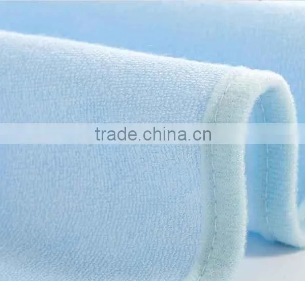 Luxury Pink Wholesale Cotton Terry TPU Knitted Flat Bed Sheet photo-4