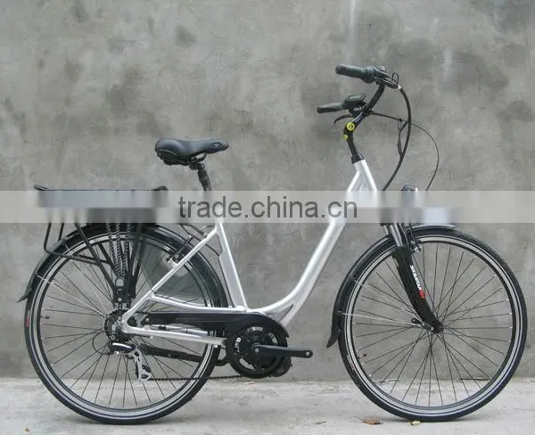 700C Lithium Battery City Style Electric Bicycle /Elektro-Fahrrad/elektrisk With 8FUN / Bafang Central Motor for European Market photo-4