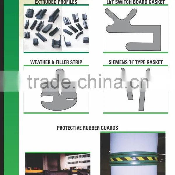 EXTRUDED RUBBER PARTS