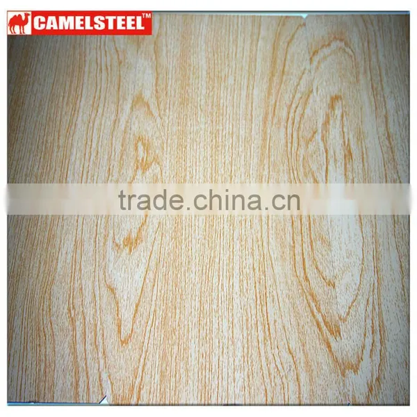 Steel Door Material Wooden Grain Steel Coil Decoration Steel photo-2