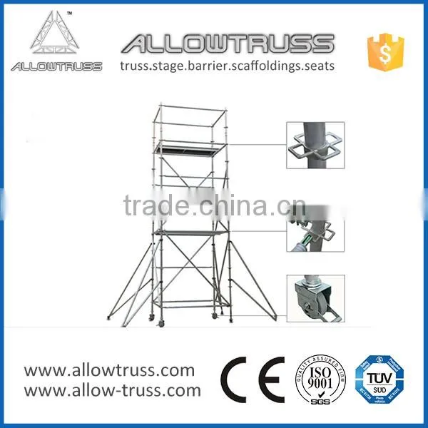 Four-way Cheap Light Galvanized Scaffolding Leg in Myanmar photo-3