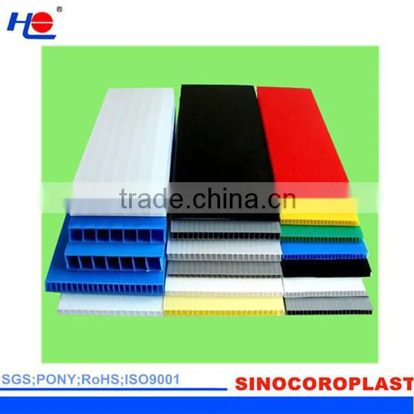 Fade Resistance and Convenient to Move Corrugated Plastic Cardboard Sheets photo-3