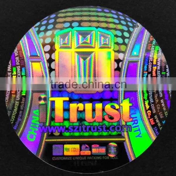 Beautiful Anti-fake Laser Sticker photo-2