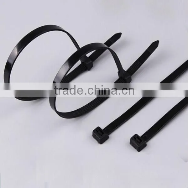 Quality In China Full Size 100 Pcs/Bag Nylon 66 Black Plastic Wrap photo-3