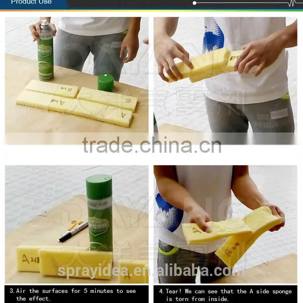 GUERQI218 Spray Adhesive Aerosol Spray From China Distributor and Manufacturer photo-5