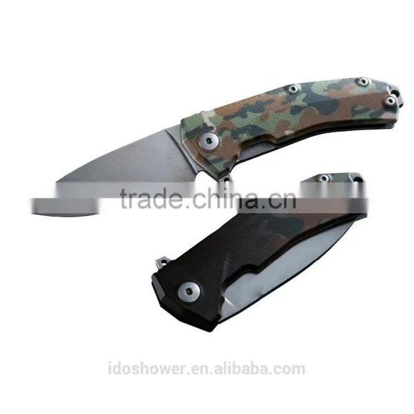 Hot Gift Multi Knife With G10 Handle Knife, Germany Army Clasp Knife