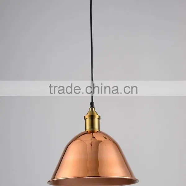 Rose Gold Color Whole Metal Lamp Wide Voltage Hot Sale Pendant Lamp Uttermost Arcada 1 Pendant Light photo-3