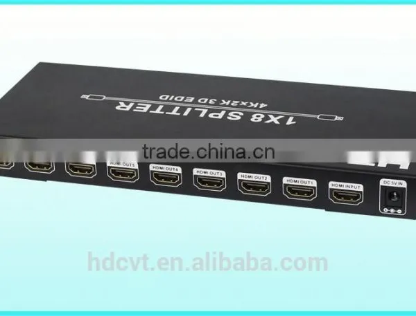 8 Way Hdmi Splitter Support 3D 1080P Hdmi Splitter 1x8 , Latest photo-5