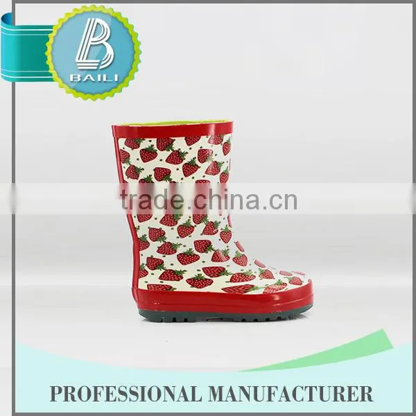 Made in China Environmental Elephant Rubber Rain Boots