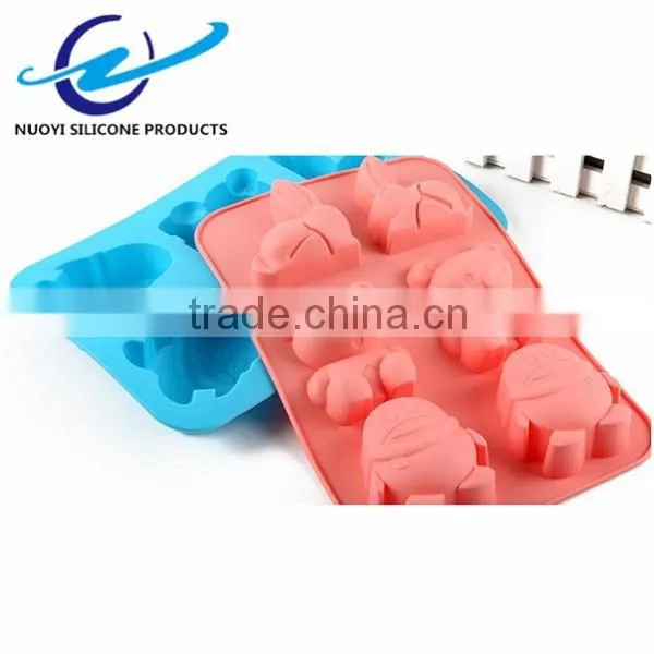 Cute Animal Shaped Silicon Cake Baking Mould photo-3